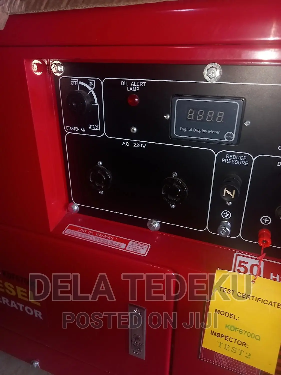 16hp 5.5kva Diesel Generator