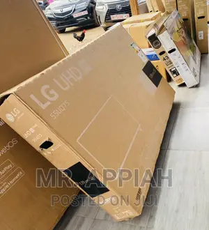 Brand New LG 55UQ81003 55” Uhd Real LED Tv(Black)