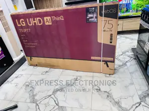 Game Mode UHD Smart LG Up7760 75”Glossy LED Display