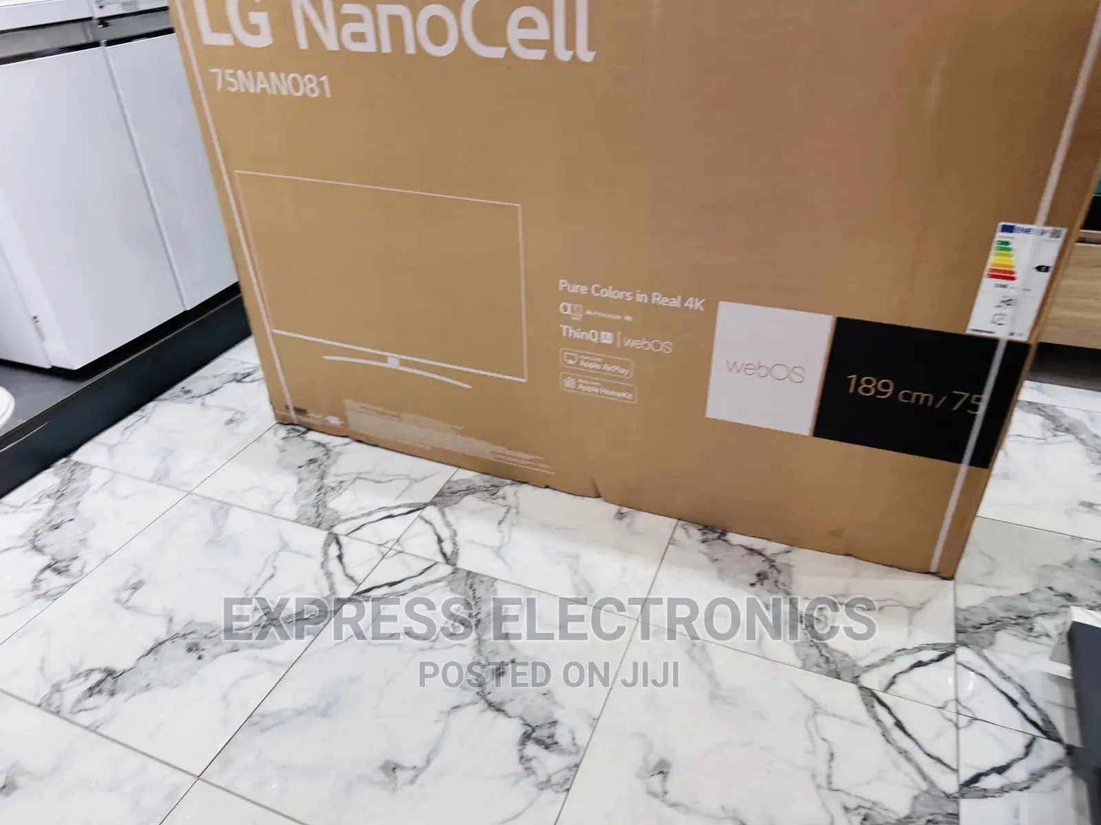 Long Lasting Durability LG UHD Smart 75”Nano81 Tv