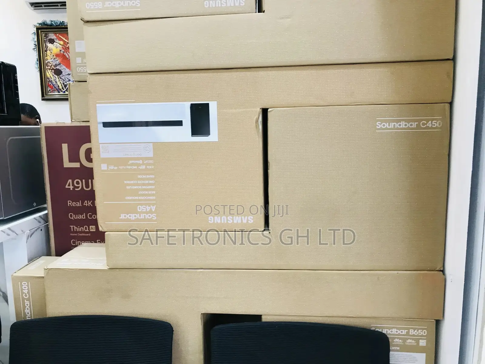 Great Samsung Soundbar Hw-C450 Bluetooth Wireless Electric