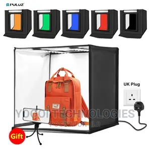 Puluz 60cm Photo Studio Light Box With 6 Backdrops