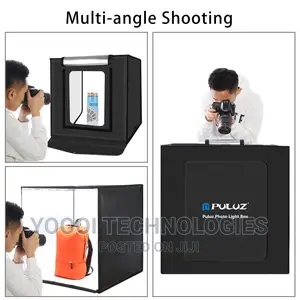 Puluz 60cm Photo Studio Light Box With 6 Backdrops