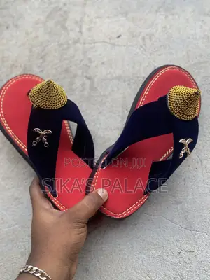 Black Suede Ahenemaa Slippers