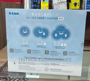 D-link Wi-fi6 Ax1500 Smart Router R15 Eagle PRO Ai