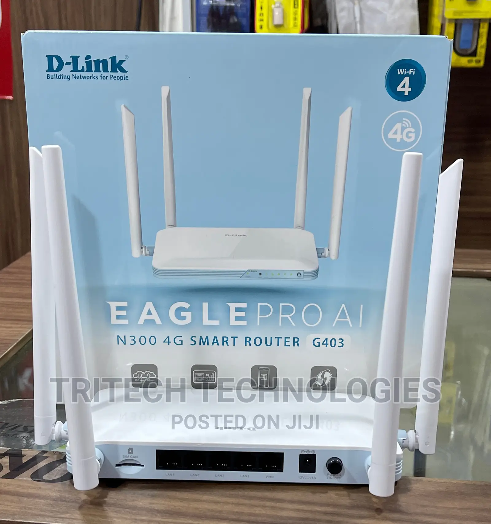 D-Link N300 4G Smart Router G403 SIM Universal Router