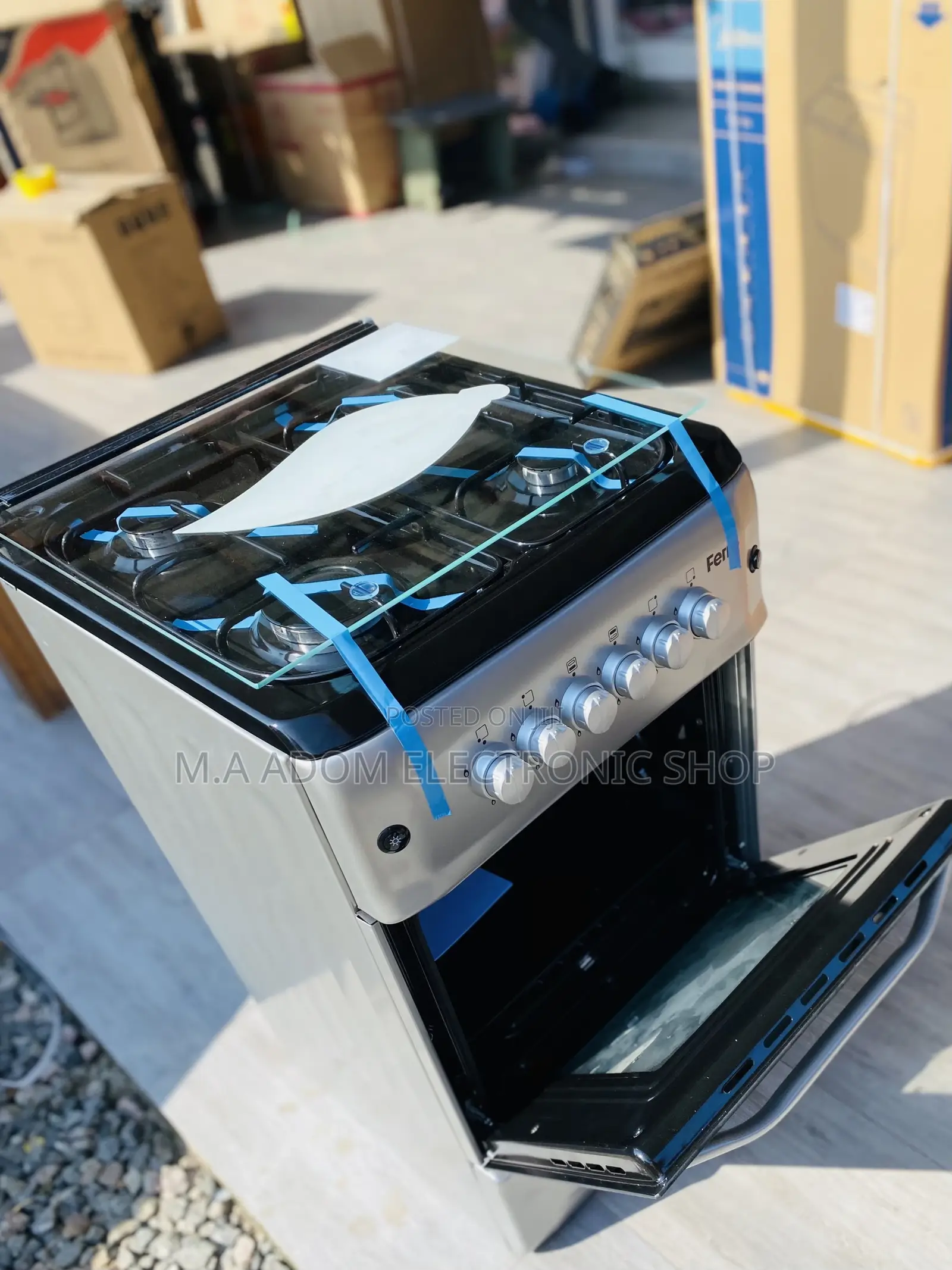 Purchase Original Ferre 4 Gas Burner With Oven and Grill 