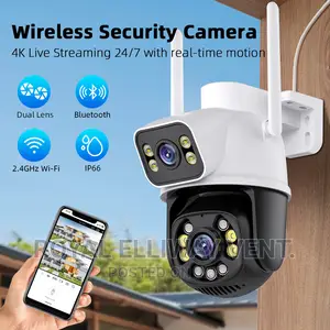 6mp Dual Lens Dual Screen Waterproof Wifi PTZ Camera