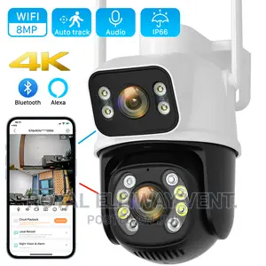 Icsee Surveillance Dual Lens PTZ Camera(6mp)