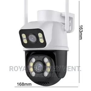 Dual Lens Wireless PTZ Camera Icsee App