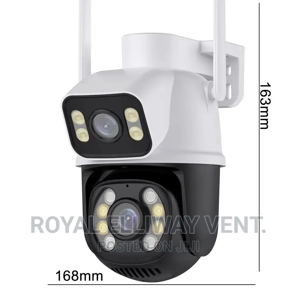 Dual Lens Wireless PTZ Camera Icsee App