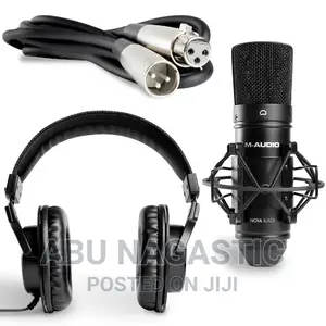 M-Audio Nova Black Studio Microphone Set