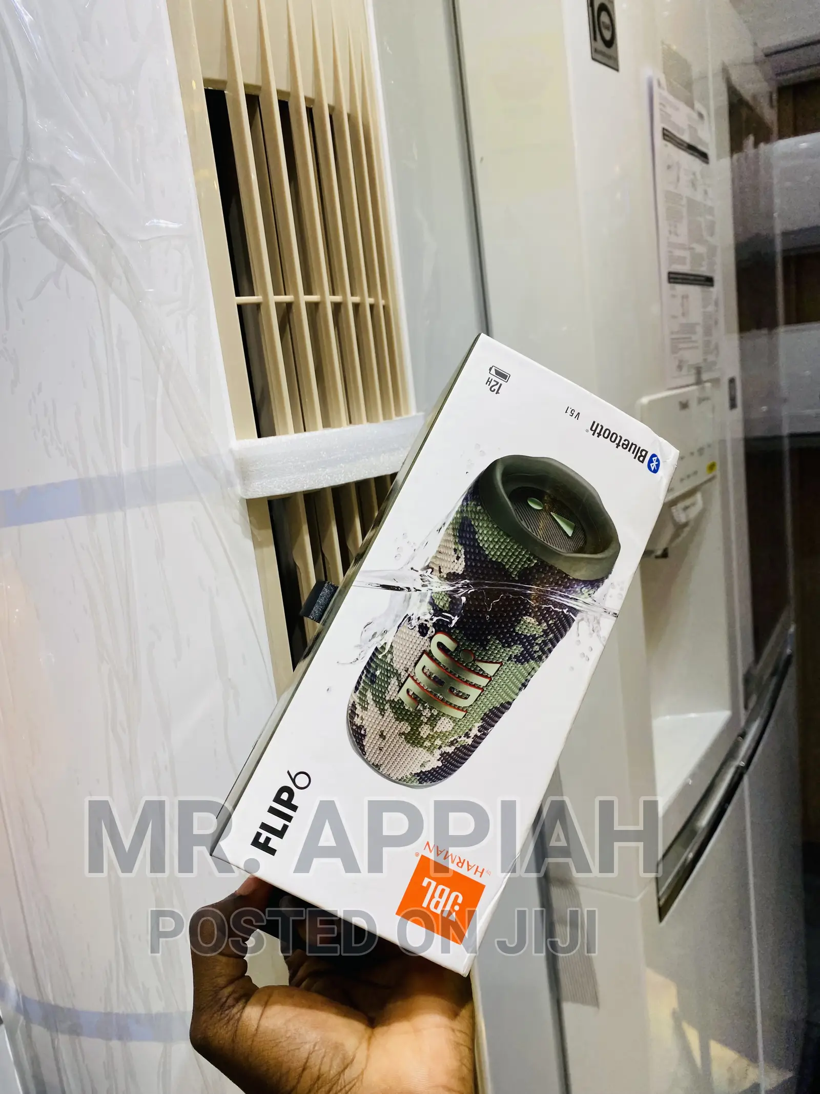 Affordable JBL Flip 6wireless Bluetooth Speaker(Army Green)