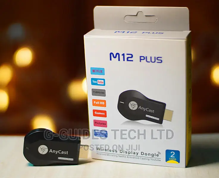 Anycast M12 Plus HDMI Wireless Display Dongle Adapter