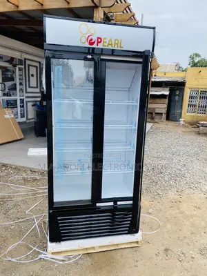 Quality Pearl PVC 622-2b Double Door Display Fridge 