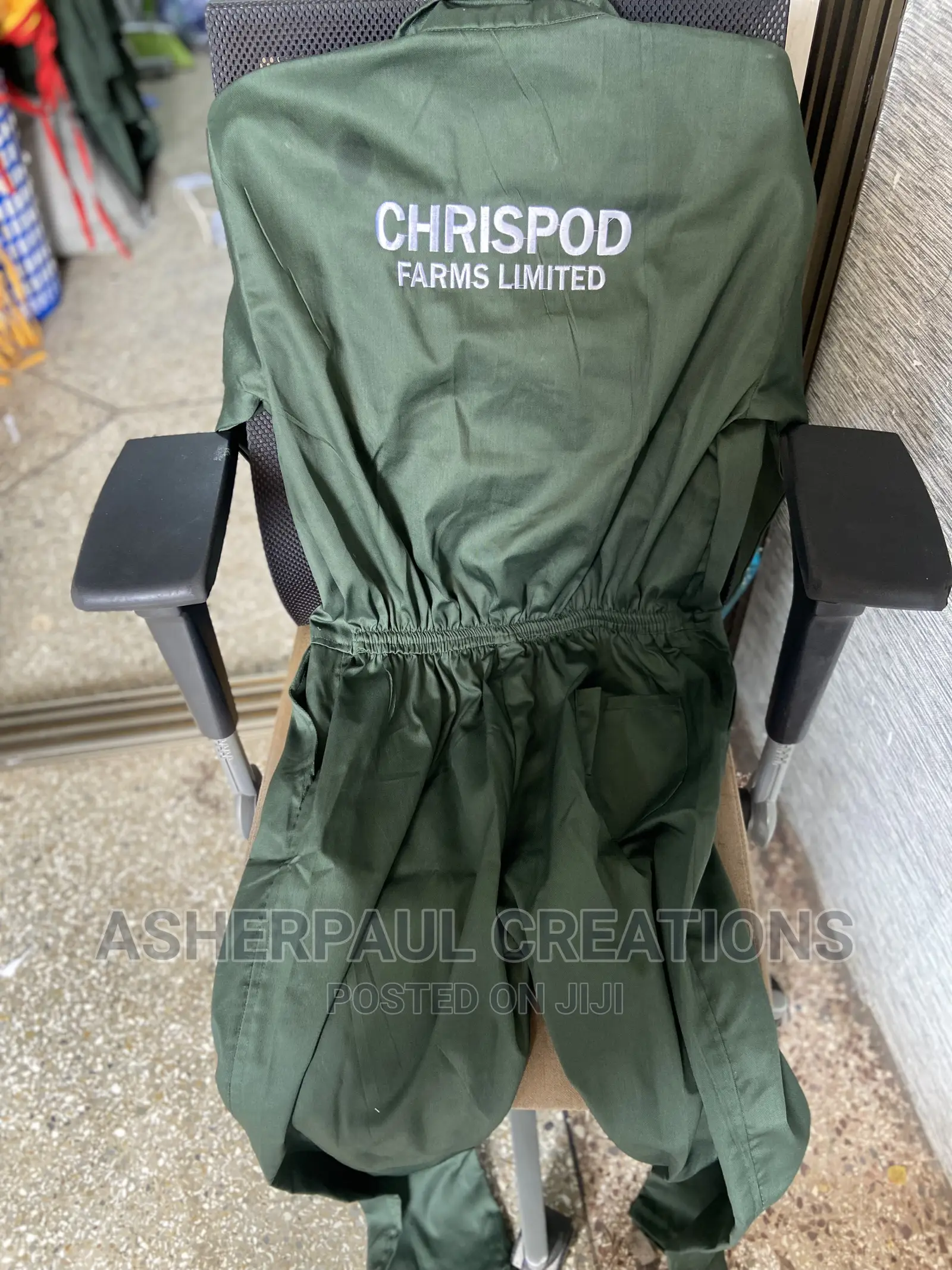 Sew and Customise Your Overall With Ur Company Name