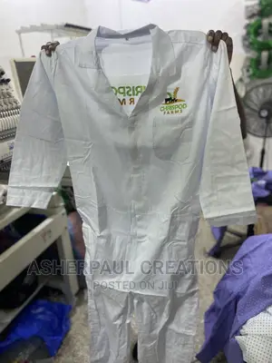 Sew and Customise Your Overall With Ur Company Name