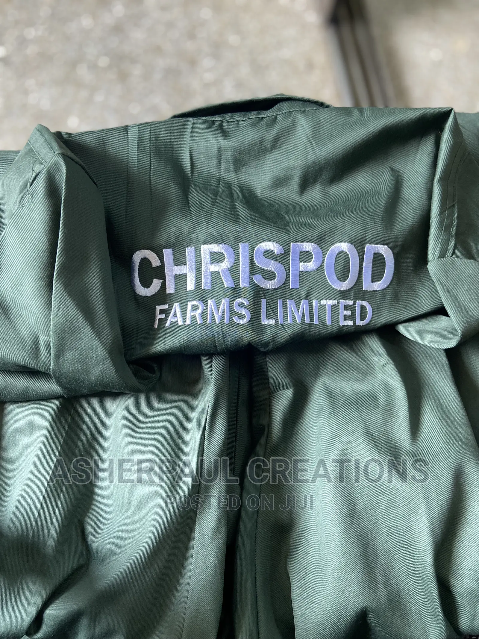 Sew and Customise Your Overall With Ur Company Name