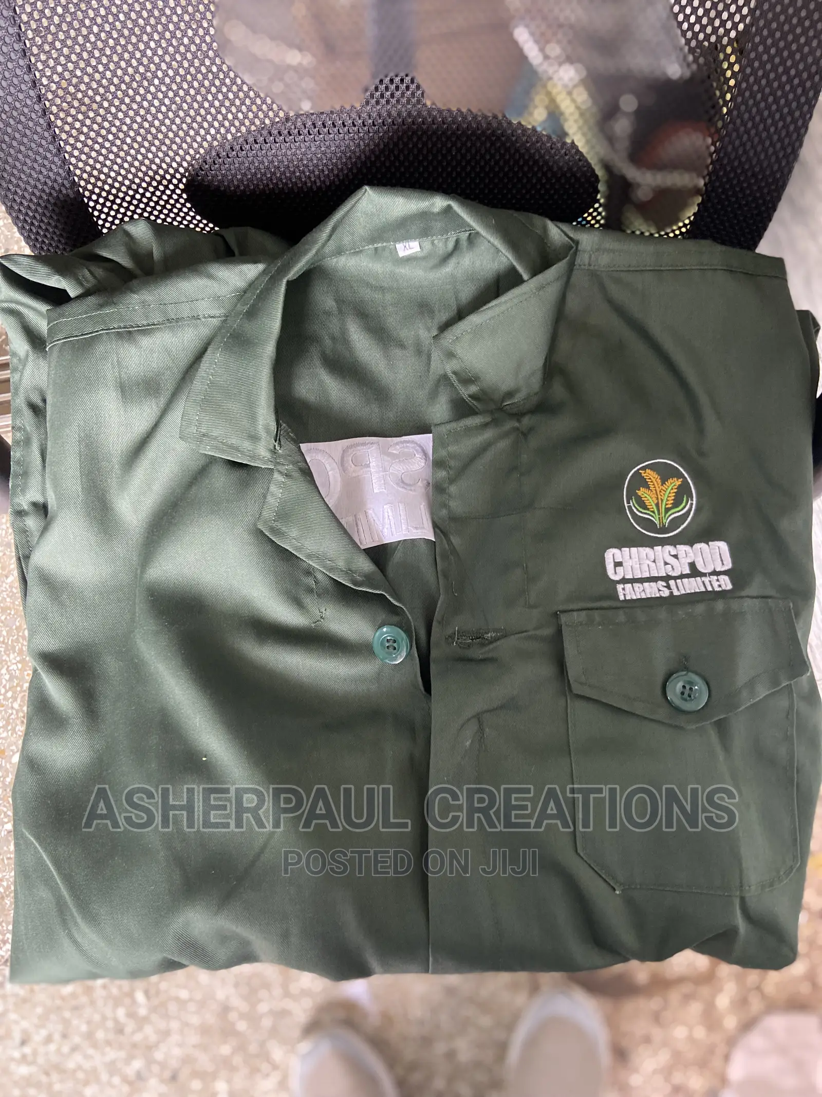 Sew and Customise Your Overall With Ur Company Name