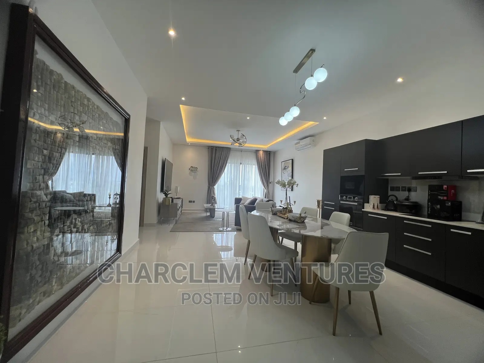 Furnished 2bdrm Apartment in Charclem Ventures, Cantonments for rent