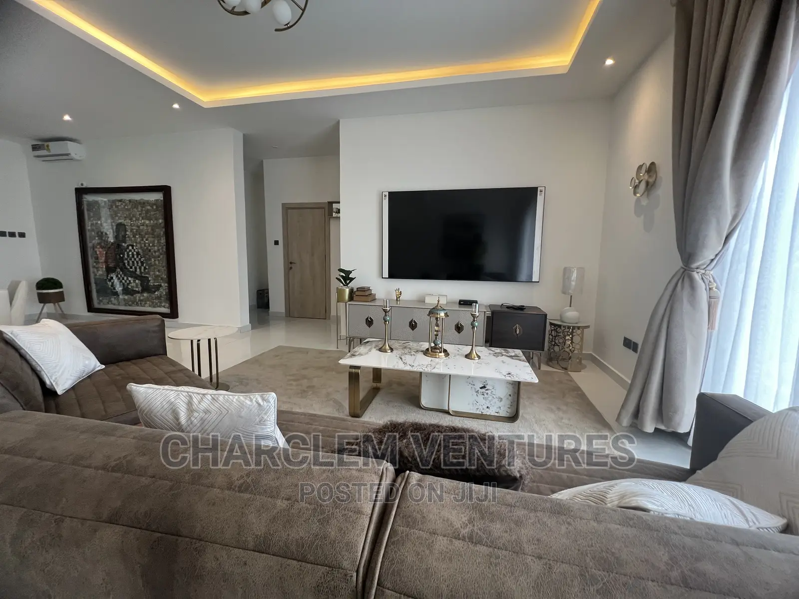 Furnished 2bdrm Apartment in Charclem Ventures, Cantonments for rent