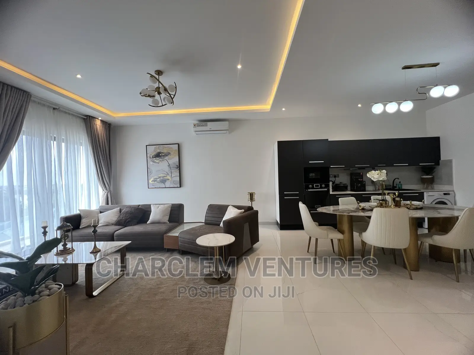 Furnished 2bdrm Apartment in Charclem Ventures, Cantonments for rent