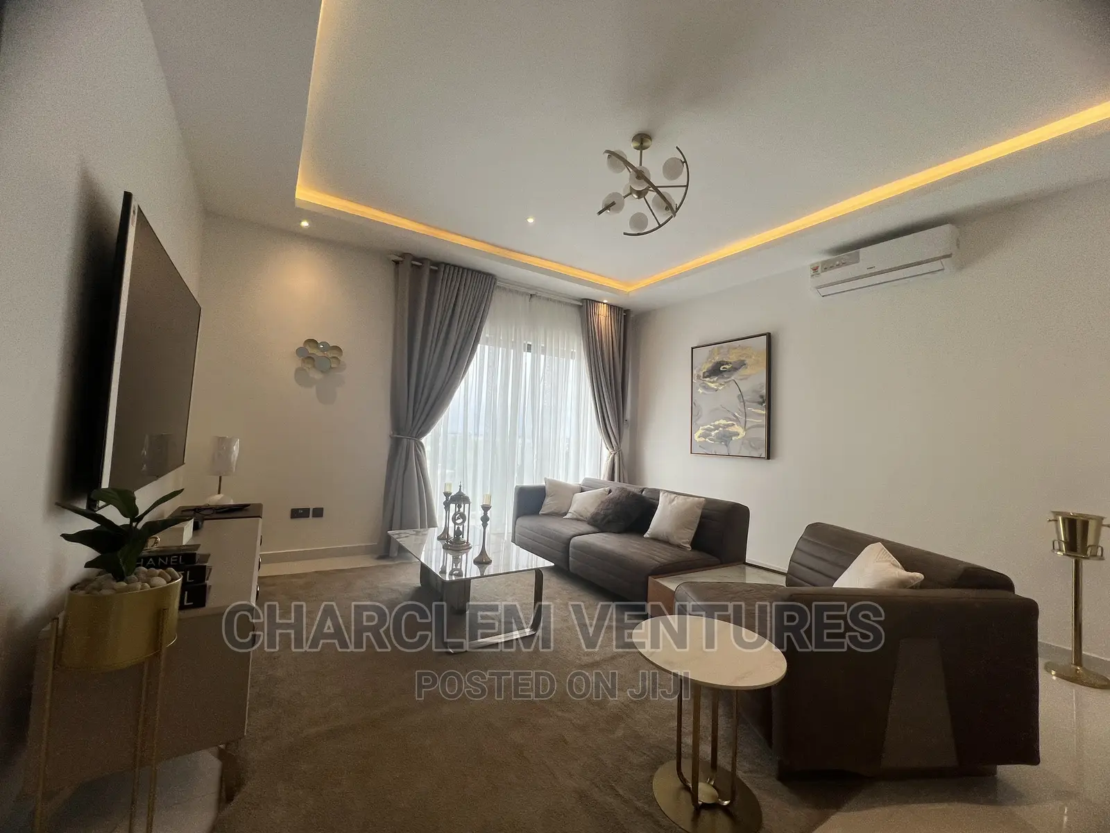 Furnished 2bdrm Apartment in Charclem Ventures, Cantonments for rent