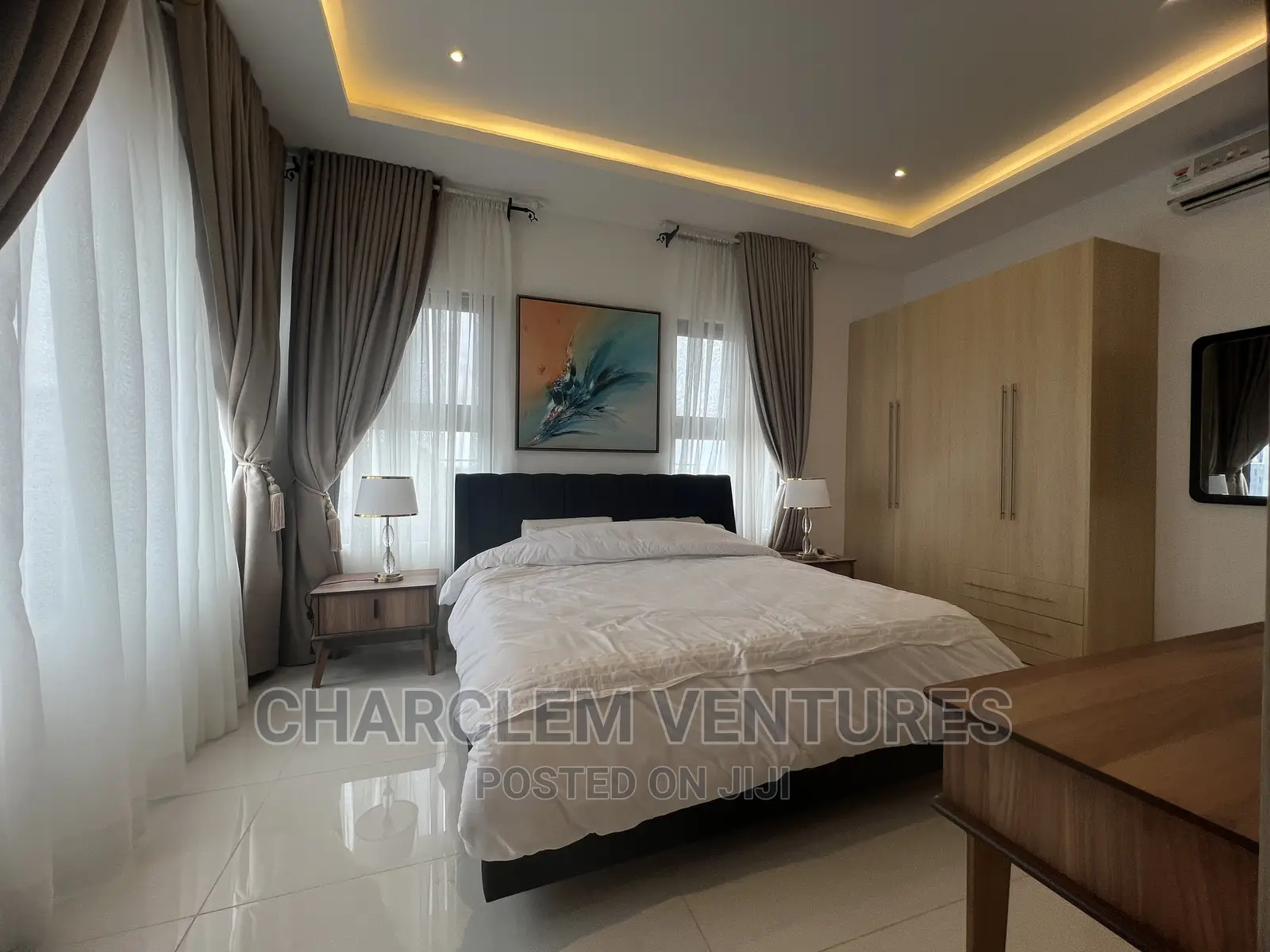 Furnished 2bdrm Apartment in Charclem Ventures, Cantonments for rent