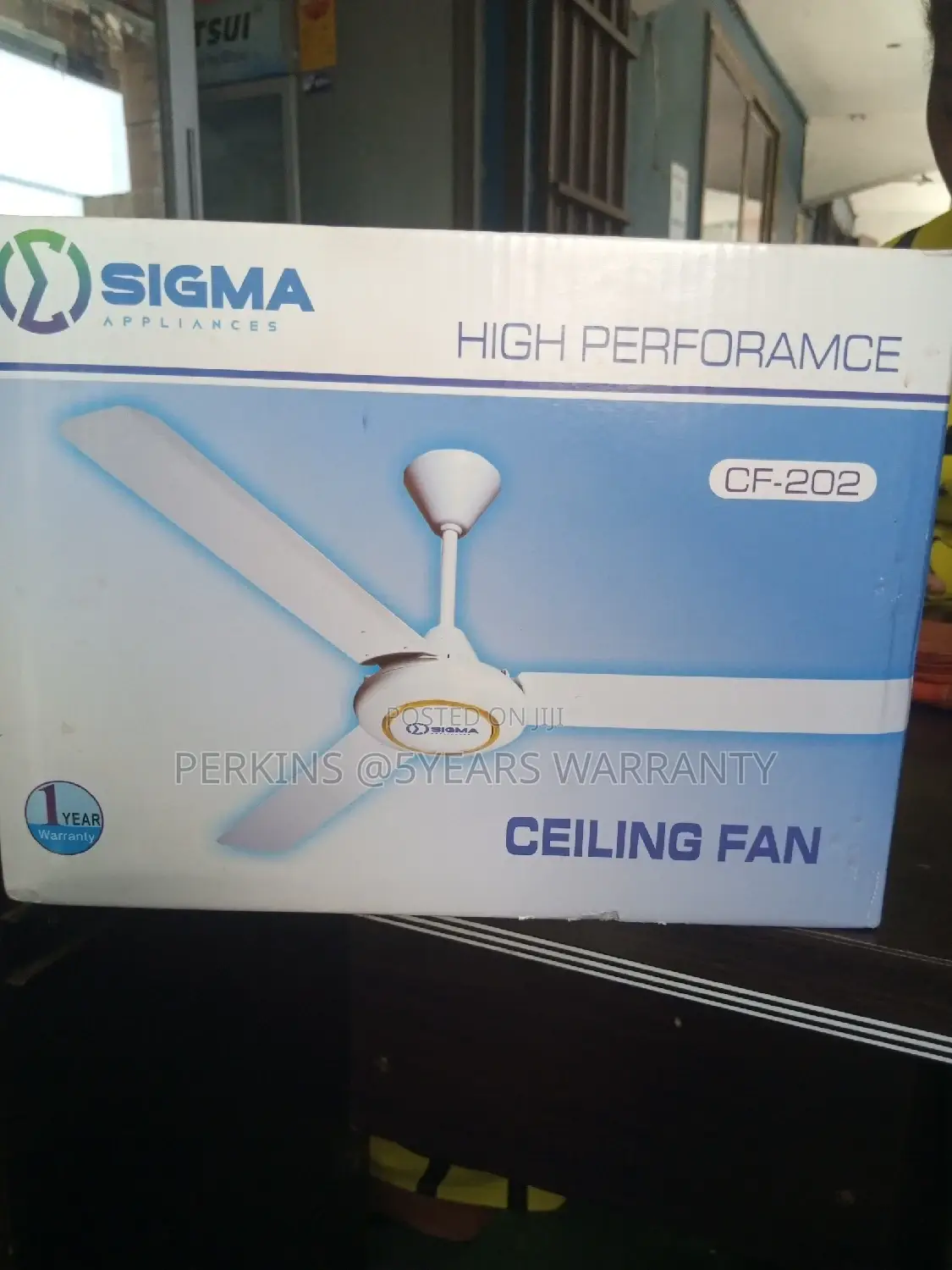 Sigma Ceiling Fan