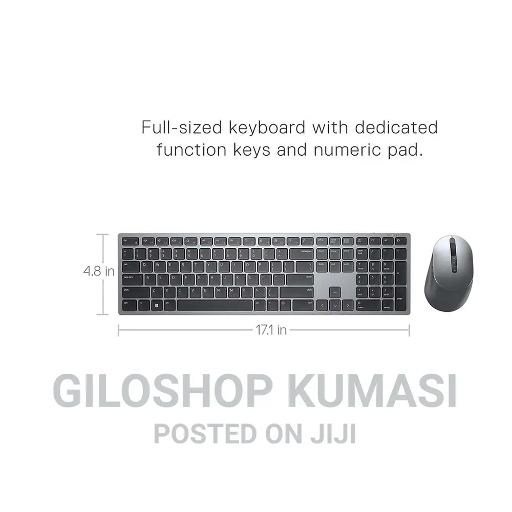 Dell Premier Multi-Device Wireless Keyboard and Mouse - KM73