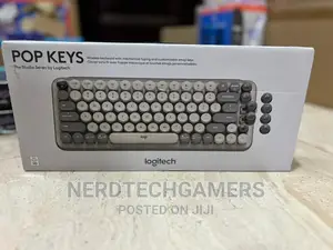 Logitech POP Keys Mechanical Wireless Keyboard With Customiz