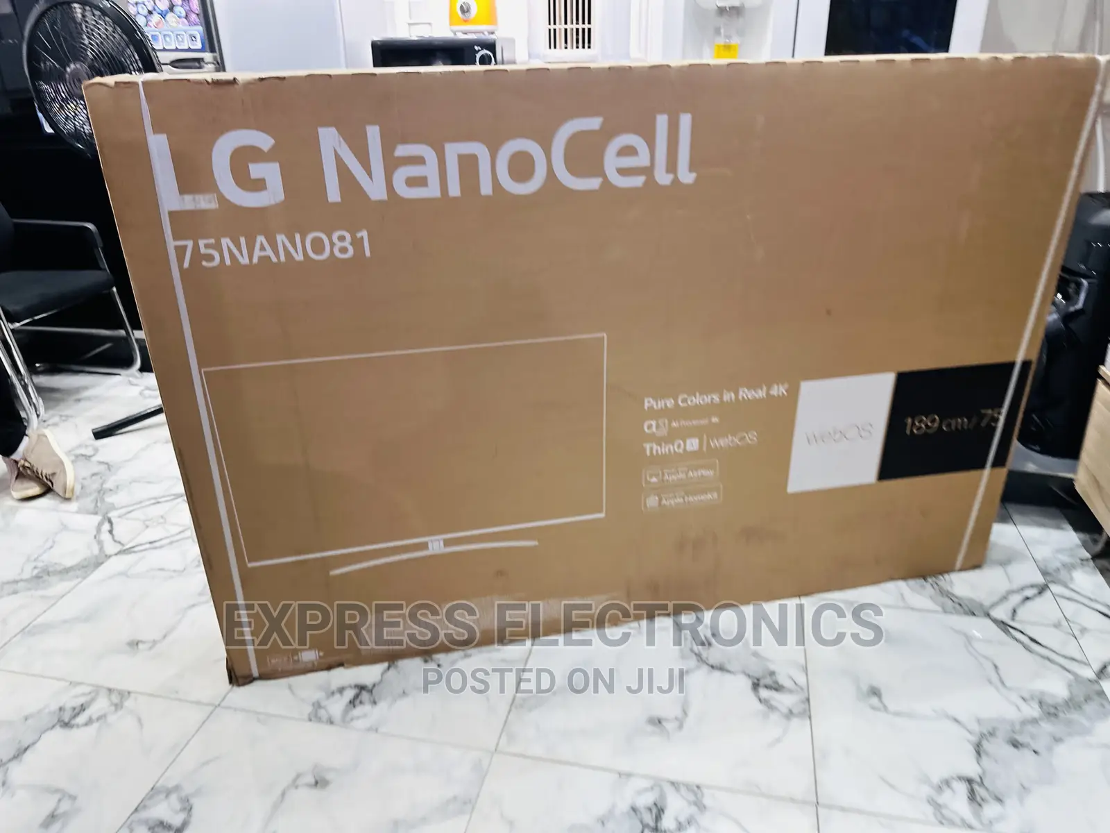 Google Play Nanocell 75”Nano81 UHD Smart Lg