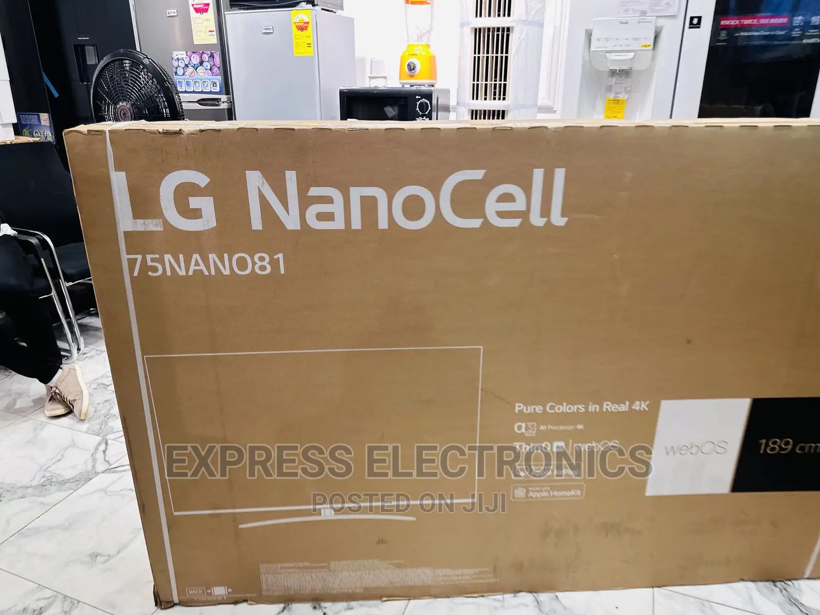 Google Play Nanocell 75”Nano81 UHD Smart Lg