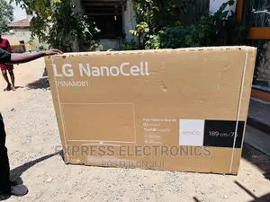 Edgeless Design Slim UHD Smart 75”Nano81 Lg Tv