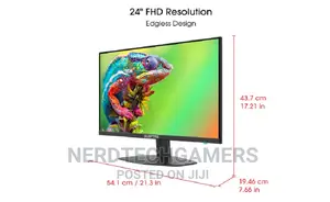 Sceptre New 24-Inch Gaming Monitor 100hz 1ms Displayport HDM