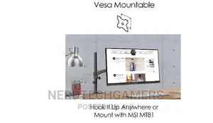 MSI Pro MP241X 24” Monitor, Full HD 1080p, 75hz Refresh Rate