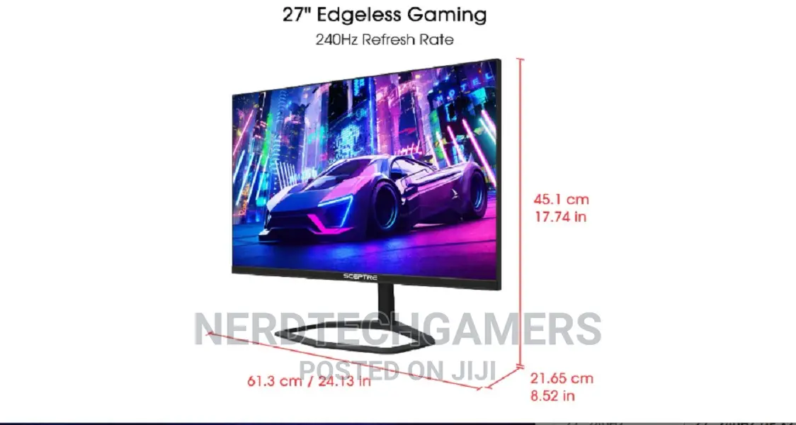 Sceptre 27-Inch 240hz Gaming Monitor 1ms 99%