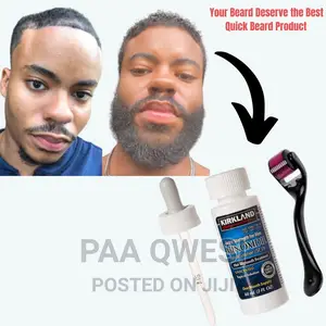 Minoxidil and Derma Roller System { Powerful Hair Combo}