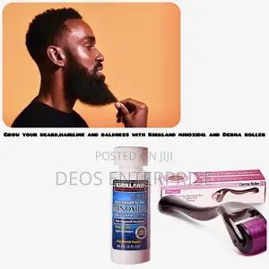 Acceptable Beard and Baldness Combo(Minoxidil Derma Roller