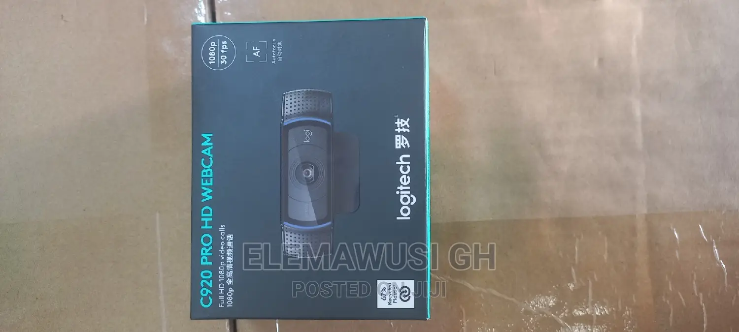 Logitech C920 Pro HD Webcam 1080p