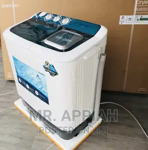 Free Standing Nasco Spin/Dry Top Load Washing Machine(8kg)