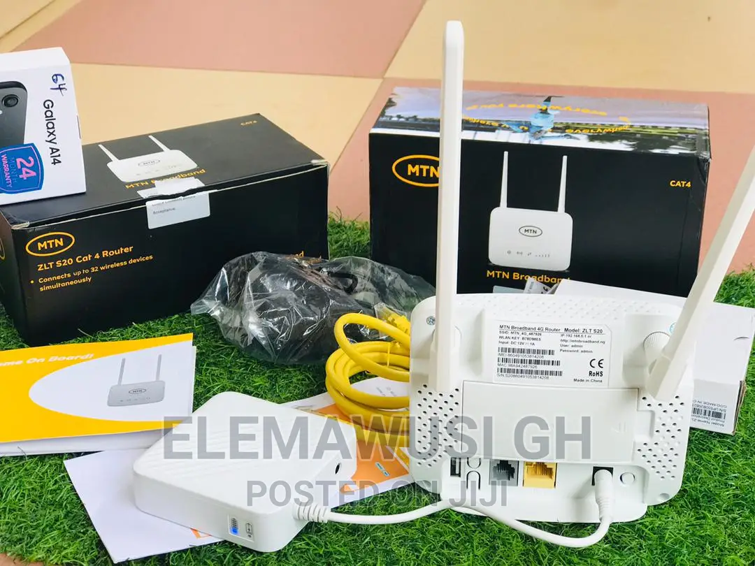 MTN 4G Universal Router With Free Power Bank