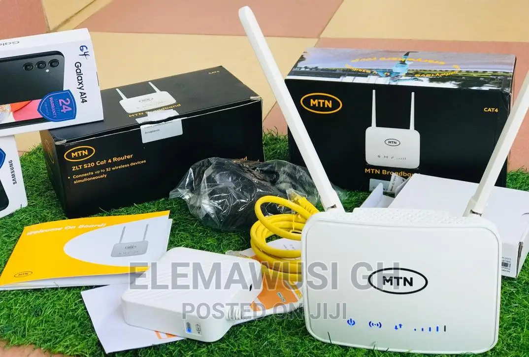 MTN 4G Universal Router With Free Power Bank