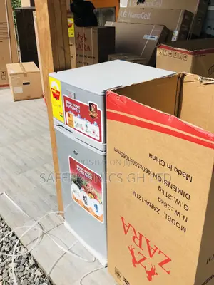 Doubledoor Zara-14tm Topfreezer Gray Electric Fridge 