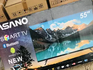 Glossy LED UHD Smart Asano 55 Inches Crystal Tv