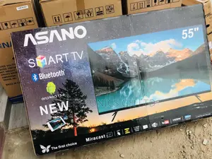 Display LED Smart UHD Asano 55 Inches Glossy Tv