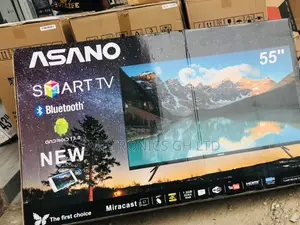 Lastest Asano 55 Inches Glossy LED Smart UHD  Tv