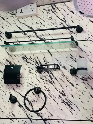 Bathroom Accessories - Black Shower Accessories