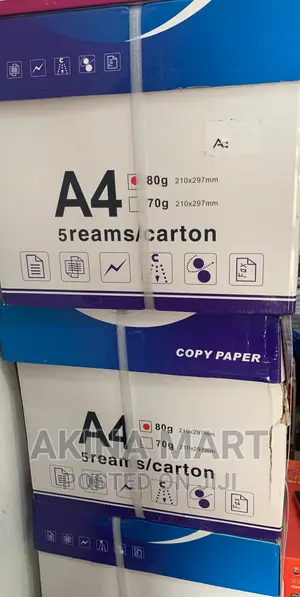A4 Paper 80g 5reams Carton