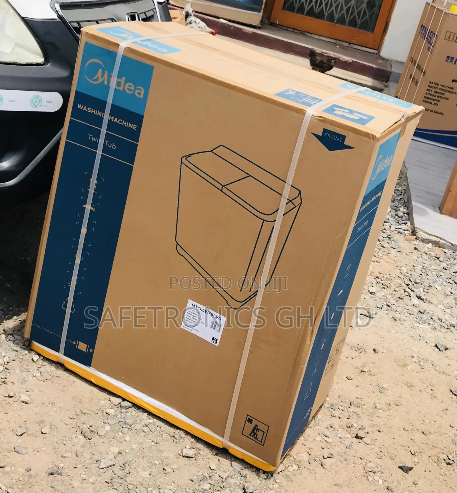 Topload Washingmachine Semiautomatic 12kg Midea Lastest 